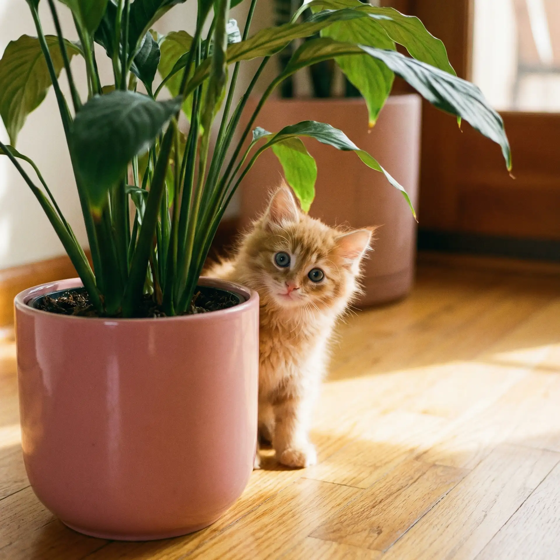 小猫从花盆后探头 - 白洁高义篇